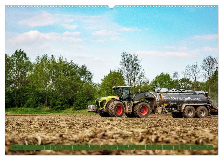 Produktbild: Landwirtschaft - G&uuml;lleausbringung (Wandkalender 2026 DIN A2 quer), CALVENDO Monatskalender