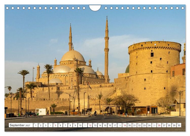 Produktbild: &Auml;gypten - Kairo + Gizeh (Wandkalender 2027 DIN A4 quer), CALVENDO Monatskalender