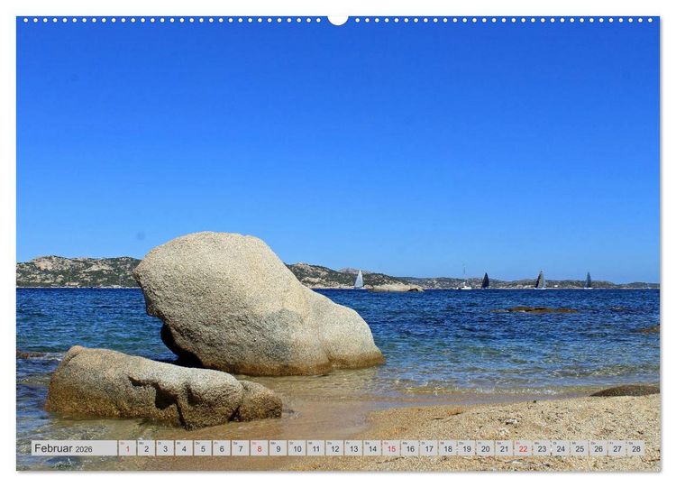 Produktbild: SARDINIEN - SARDEGNA (hochwertiger Premium Wandkalender 2026 DIN A2 quer), Kunstdruck in Hochglanz
