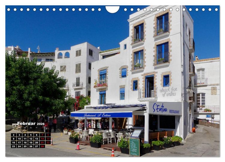 Produktbild: Cadaqu&eacute;s - Perle der Costa Brava (Wandkalender 2026 DIN A4 quer), CALVENDO Monatskalender