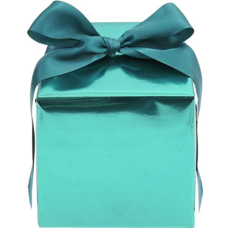 Produktbild: Geschenkpapier Metallic Petrol, Gl&auml;nzend, MIX