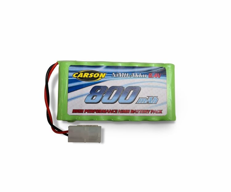 Produktbild: Carson RC Sport Modellbau-Akkupack (NiMh) 8.4V 800 mAh Zellen-Zahl: 7 Softcase Tamiya