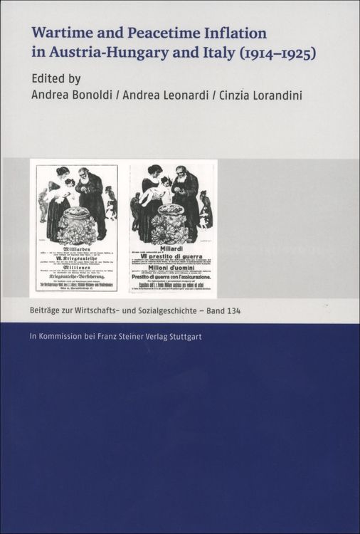 Produktbild: Wartime and Peacetime Inflation in Austria-Hungary and Italy (1914&ndash;1925)