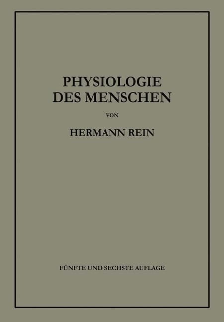 Produktbild: Einf&uuml;hrung in die Physiologie des Menschen