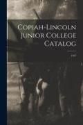 Produktbild: Copiah-Lincoln Junior College Catalog; 1947