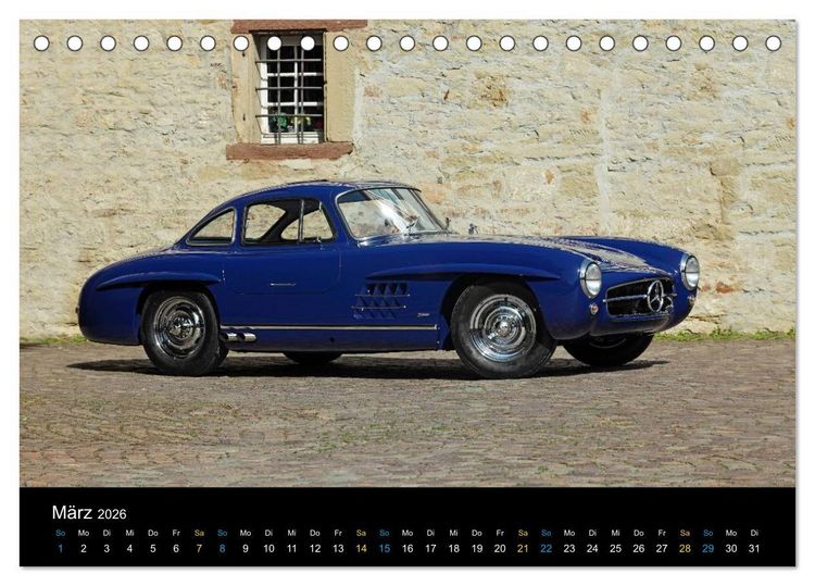 Produktbild: 300 SL Collectors Edition 2 (Tischkalender 2026 DIN A5 quer), CALVENDO Monatskalender