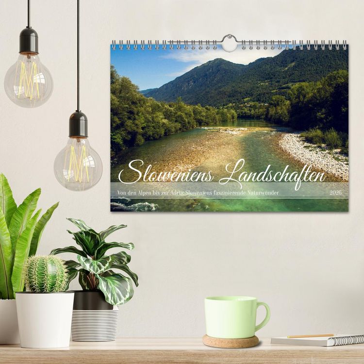 Produktbild: Slowenische Landschaften (Wandkalender 2026 DIN A4 quer), CALVENDO Monatskalender