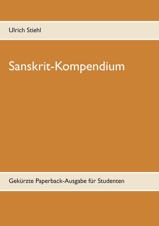 Produktbild: Sanskrit-Kompendium