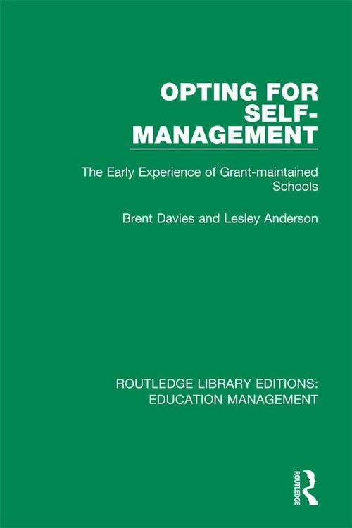 Produktbild: Opting for Self-management