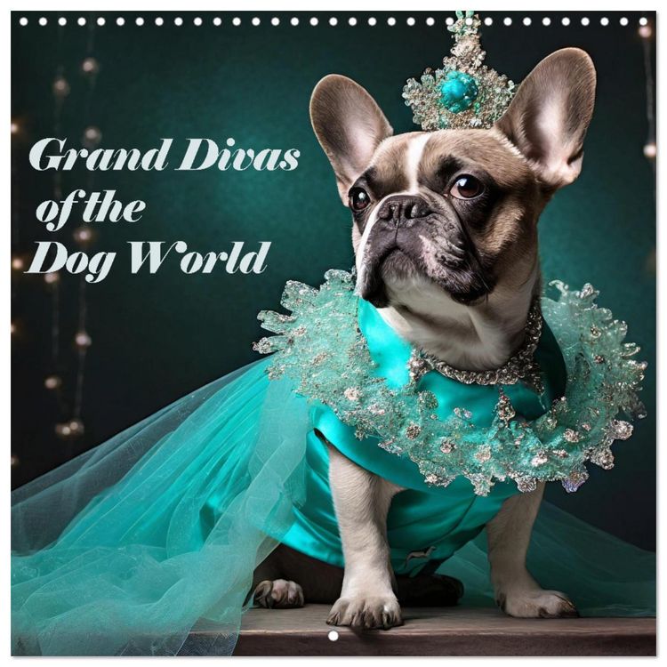 Produktbild: Grand Divas of the Dog World (Wall Calendar 2026 12 &times; 12 Inch) CALVENDO 12 Month Wall Calendar