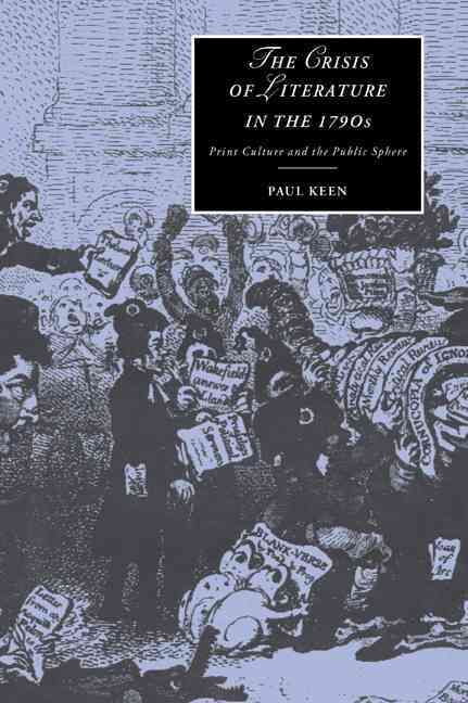 Produktbild: The Crisis of Literature in the 1790s
