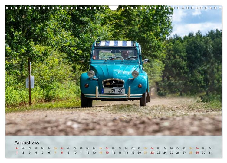 Produktbild: Nostalgie auf vier R&auml;dern (Wandkalender 2027 DIN A3 quer), CALVENDO Monatskalender