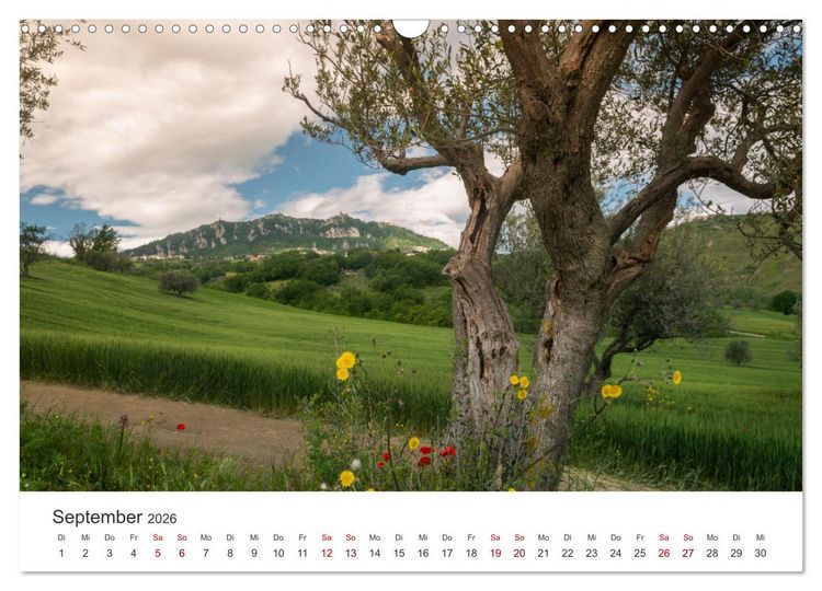 Produktbild: San Marino Die &auml;lteste Republik der Welt (Wandkalender 2026 DIN A3 quer), CALVENDO Monatskalender