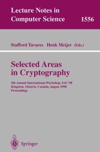 Produktbild: Selected Areas in Cryptography