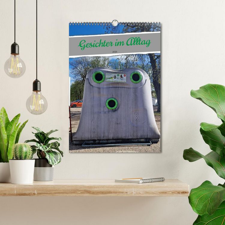 Produktbild: Gesichter im Alltag (Wandkalender 2026 DIN A3 hoch), CALVENDO Monatskalender