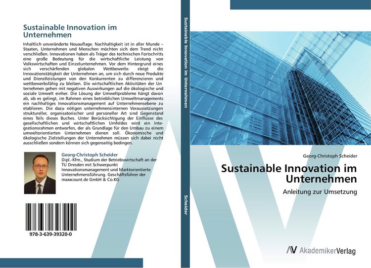 Produktbild: Sustainable Innovation im Unternehmen