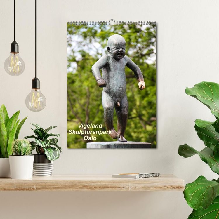 Produktbild: Vigeland (Wandkalender 2027 DIN A3 hoch), CALVENDO Monatskalender
