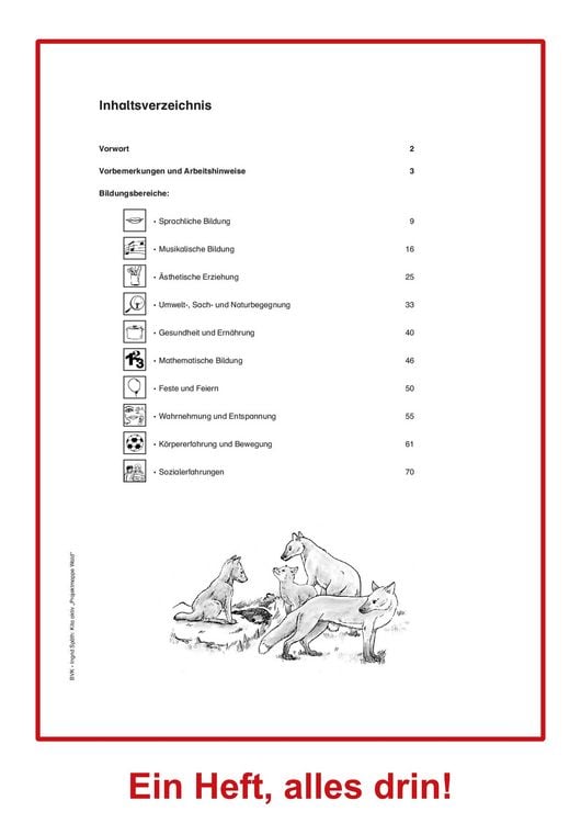 Produktbild: Kita aktiv Projektmappe Wald