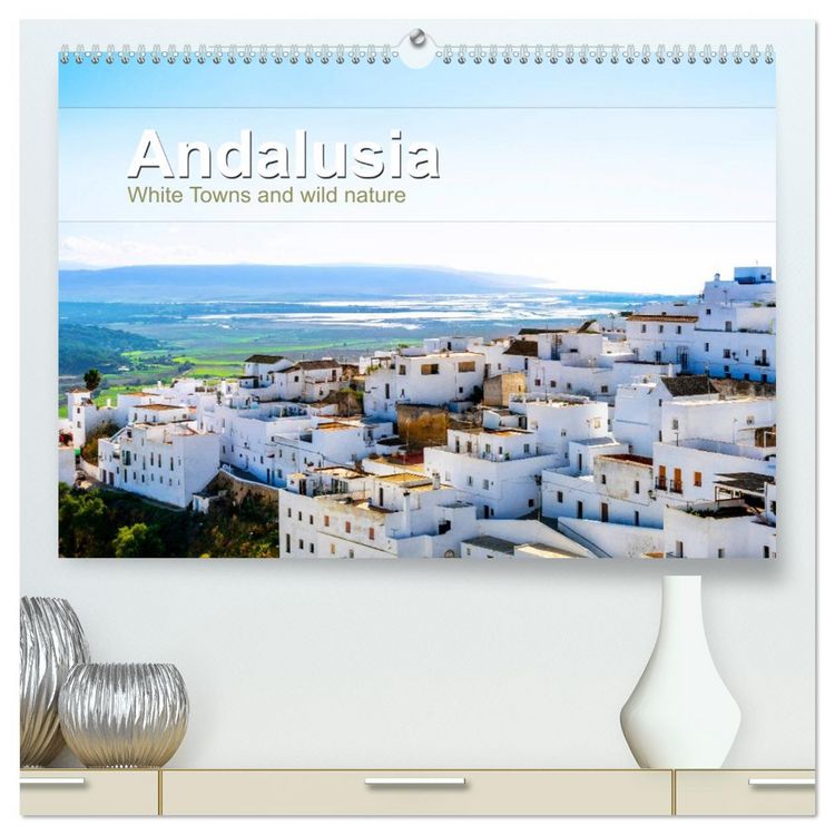 Produktbild: Andalusia (High Quality Premium Wall Calendar 2026 DIN A2 landscape),CALVENDO 12 Month Wall Calendar