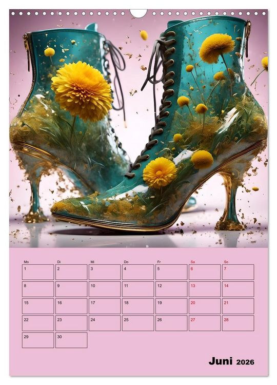 Produktbild: Verzaubert durch High Heels &ndash; Ein Kalender f&uuml;r Schuhliebhaber (Wandkalender 2026 DIN A3 hoch), CALVENDO Monatskalender