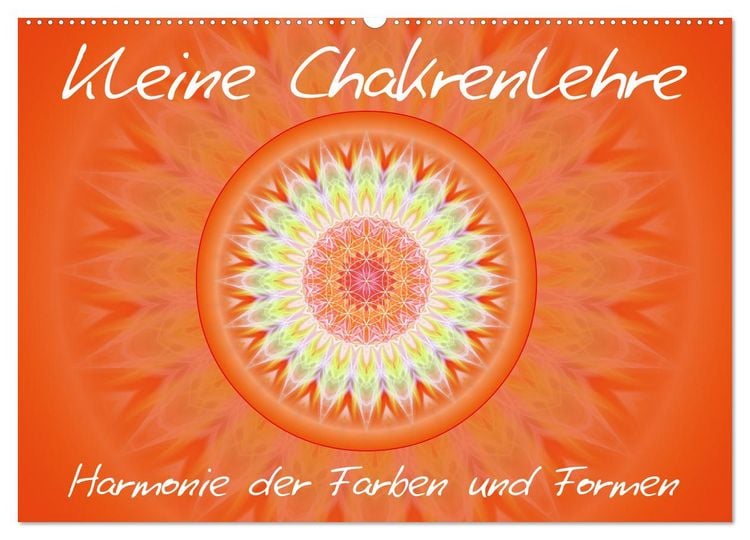 Produktbild: Kleine Chakrenlehre (Wandkalender 2026 DIN A2 quer), CALVENDO Monatskalender