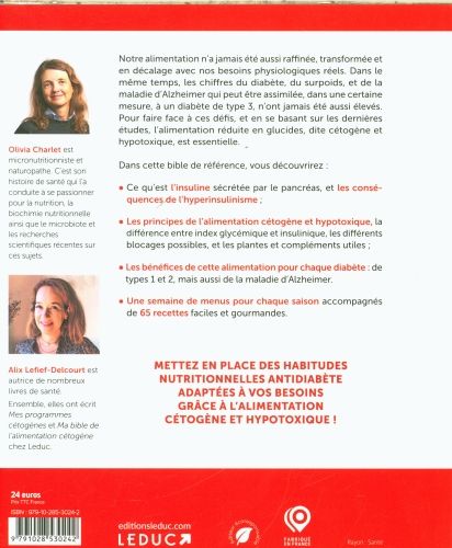Produktbild: Ma bible de l'alimentation antidiab&egrave;te