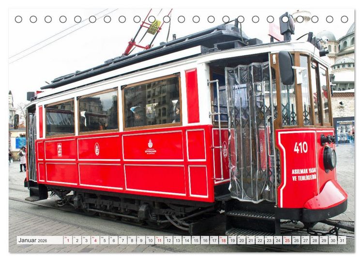 Produktbild: Istanbul - die quirlige Stadt auf zwei Kontinenten (Tischkalender 2026 DIN A5 quer), CALVENDO Monatskalender