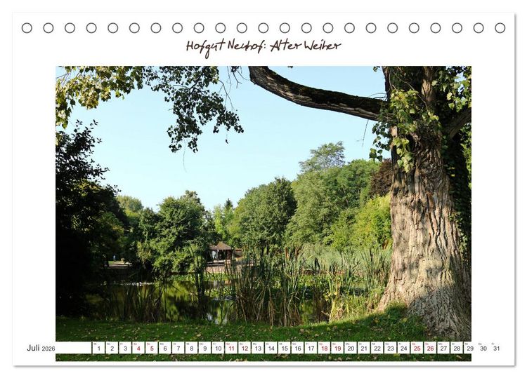 Produktbild: Mein Dreieich (Tischkalender 2026 DIN A5 quer), CALVENDO Monatskalender