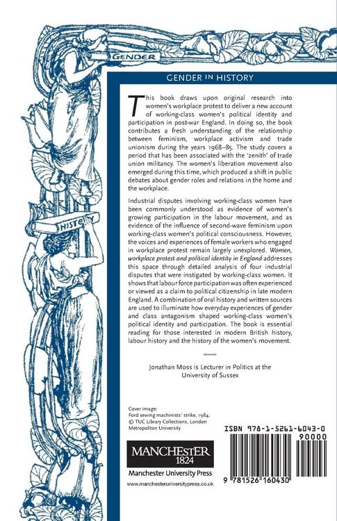 Produktbild: Women, workplace protest and political identity in England, 1968-85