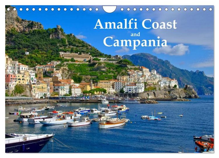 Produktbild: Amalfi Coast and Campania (Wall Calendar 2026 DIN A4 landscape), CALVENDO 12 Month Wall Calendar