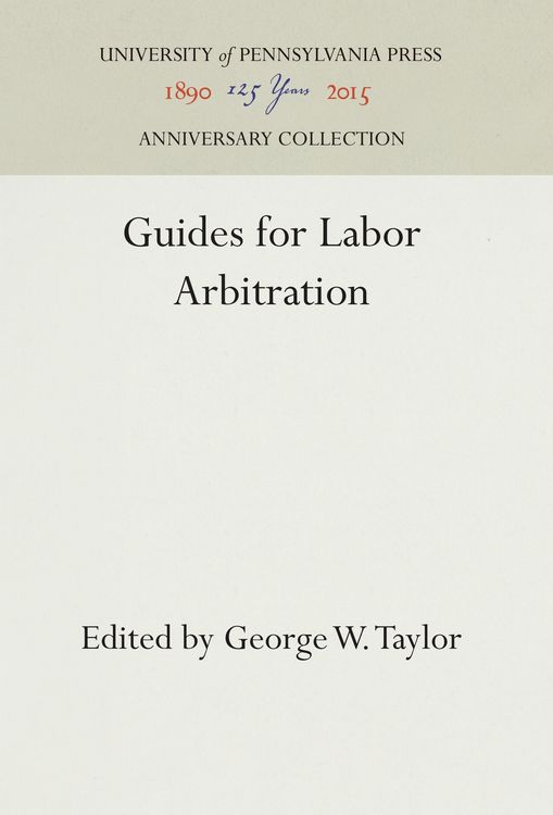 Produktbild: Guides for Labor Arbitration