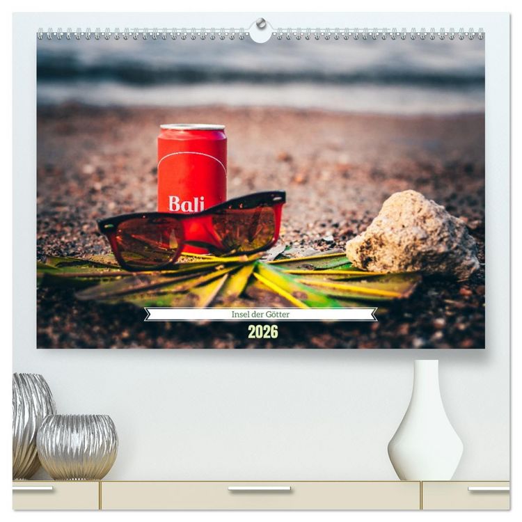 Produktbild: Bali Insel der G&ouml;tter (hochwertiger Premium Wandkalender 2026 DIN A2 quer), Kunstdruck in Hochglanz