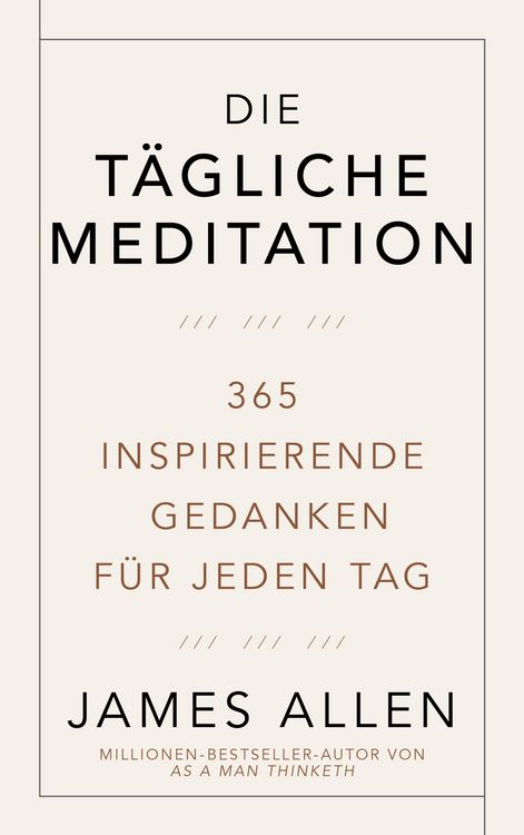 Produktbild: Die t&auml;gliche Meditation