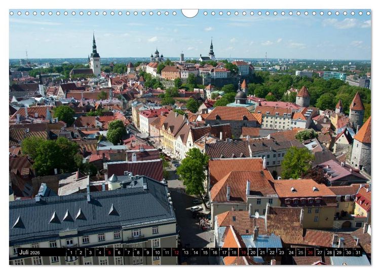 Produktbild: Estlands Sch&ouml;nheiten (Wandkalender 2026 DIN A3 quer), CALVENDO Monatskalender