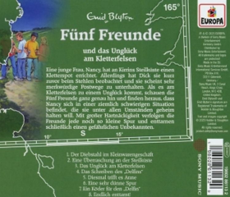 Produktbild: F&uuml;nf Freunde 165: und das Ungl&uuml;ck am Kletterfelsen