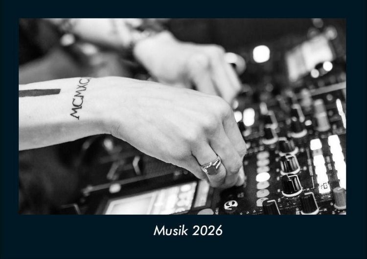 Produktbild: Musik 2026 Fotokalender DIN A4
