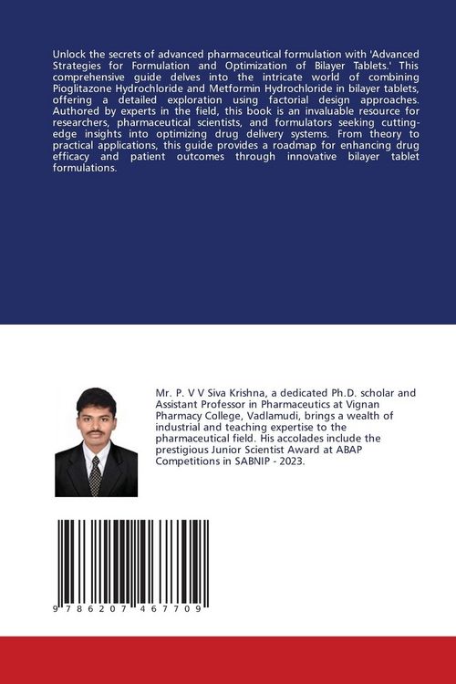 Produktbild: Advanced Strategies for Formulation and Optimization of Bilayer Tablet