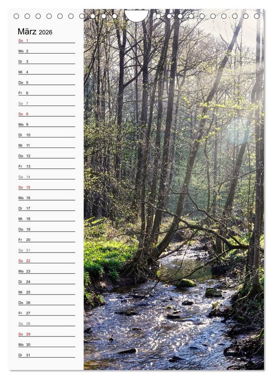 Produktbild: Nieste, Kleinod am Kaufunger Wald (Wandkalender 2026 DIN A4 hoch), CALVENDO Monatskalender