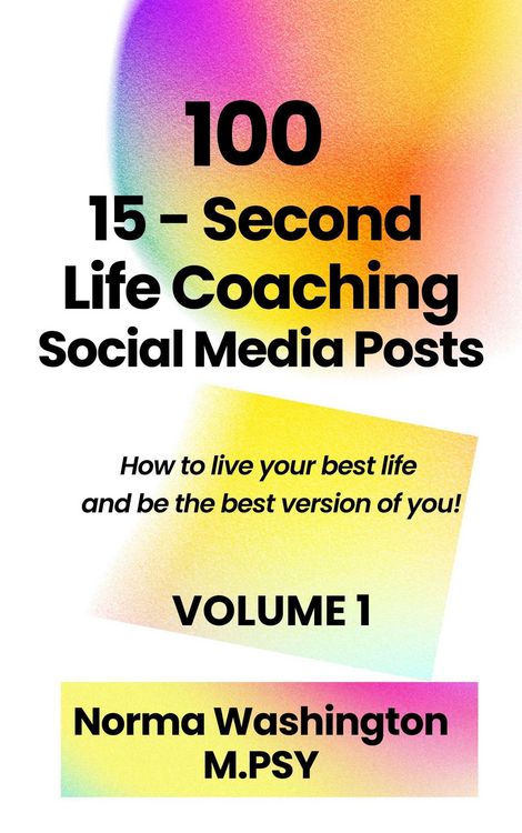 Produktbild: 100 15-Second Life Coaching Social Media Posts