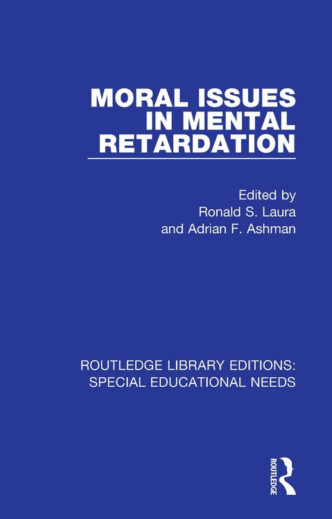 Produktbild: Moral Issues in Mental Retardation