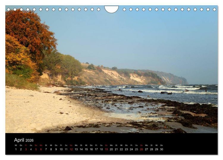 Produktbild: R&uuml;gen (Wandkalender 2026 DIN A4 quer), CALVENDO Monatskalender