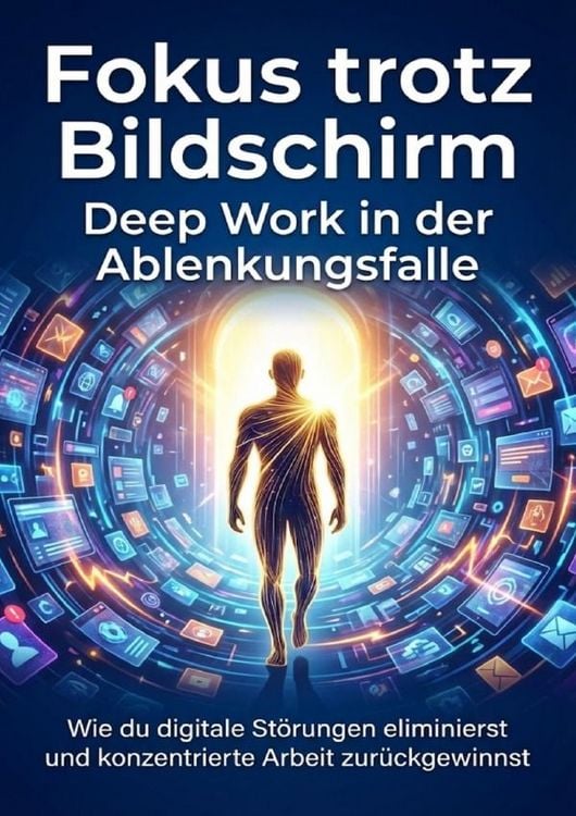 Produktbild: Fokus trotz Bildschirm: Deep Work in der Ablenkungsfalle