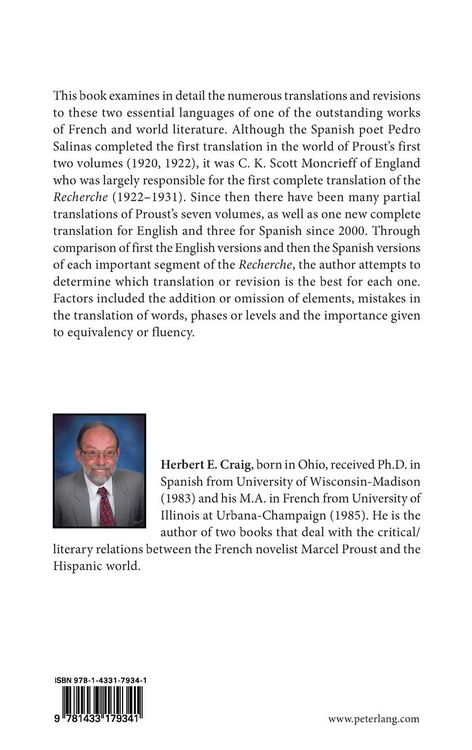 Produktbild: Assessing the English and Spanish Translations of Proust&rsquo;s <i>&Agrave; la recherche du temps perdu</i>