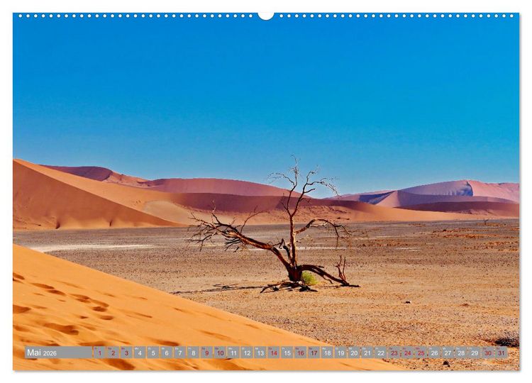Produktbild: Namibia &ndash; Auf dem Weg ins Sossusvlei (Wandkalender 2026 DIN A2 quer), CALVENDO Monatskalender