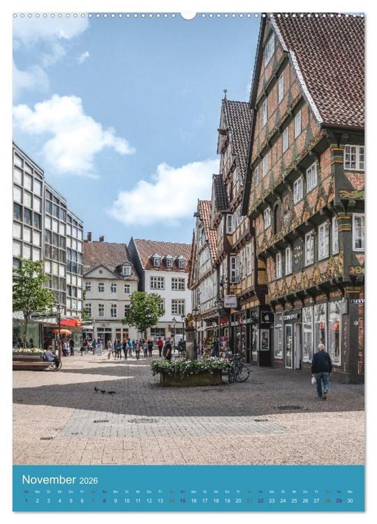 Produktbild: Celle in Niedersachsen (Wandkalender 2026 DIN A2 hoch), CALVENDO Monatskalender