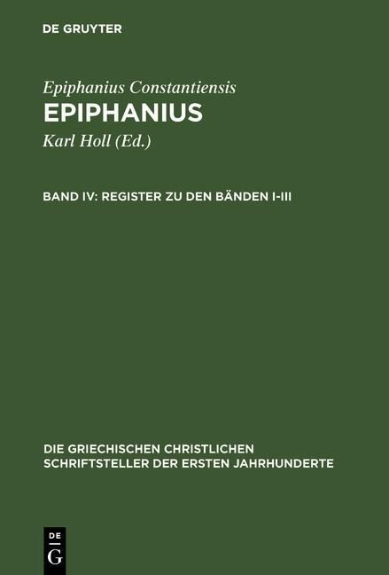 Produktbild: Register zu den B&auml;nden I-III
