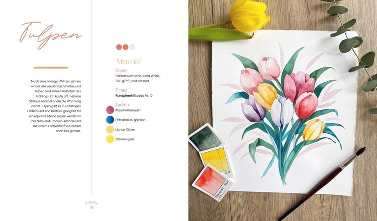 Produktbild: Colorful Watercolor