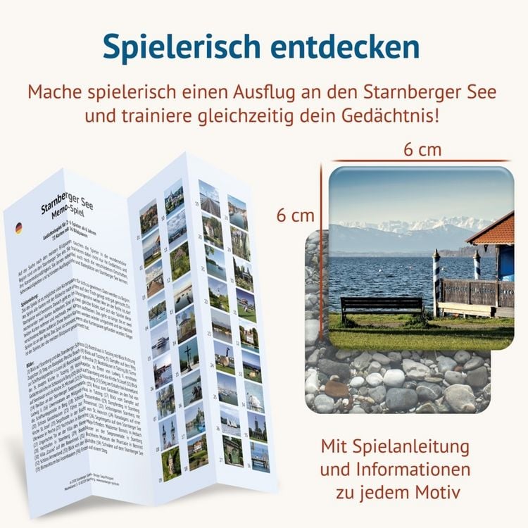 Produktbild: Starnberger See Memospiel