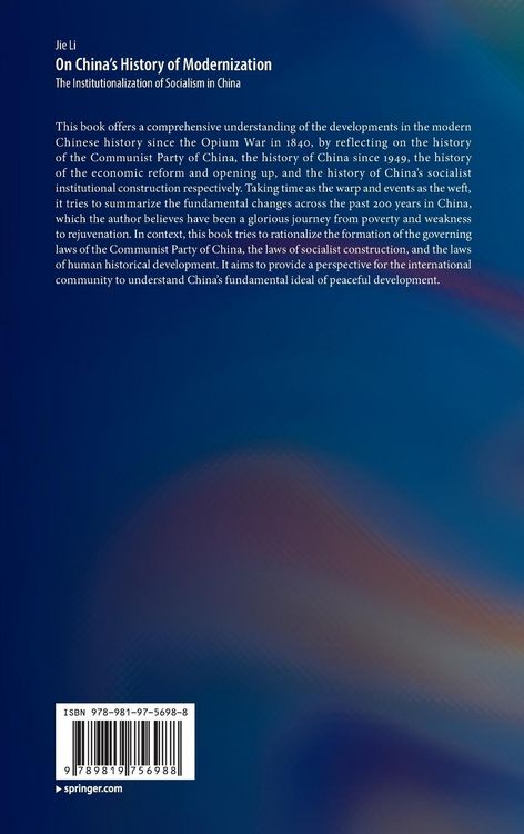 Produktbild: On China&rsquo;s History of Modernization