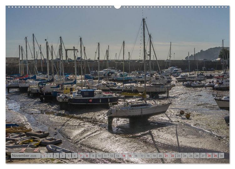 Produktbild: JERSEY THE CHANNEL ISLAND (High Quality Premium Wall Calendar 2026 DIN A2 landscape),CALVENDO 12 Month Wall Calendar
